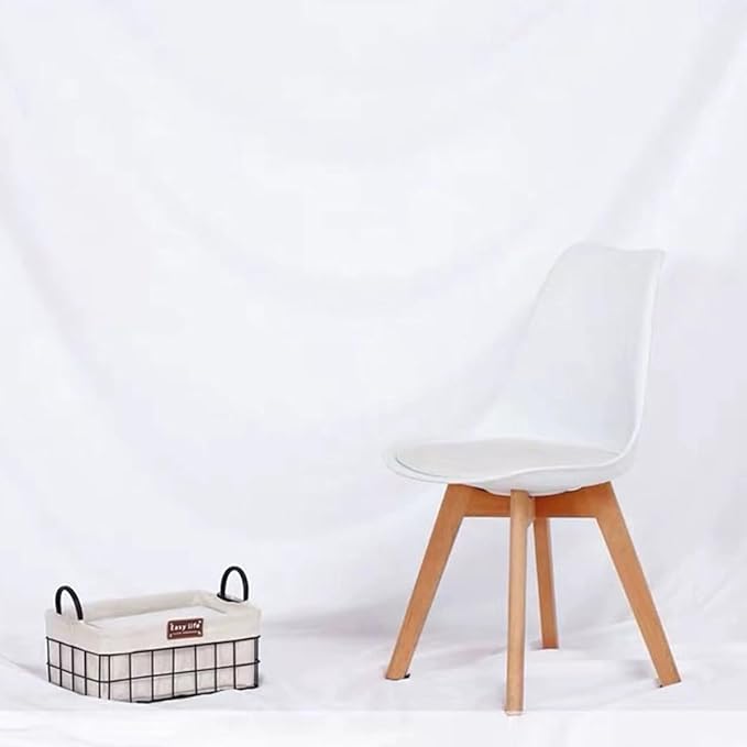 Solid Photography Backdrop Background Chromakey Muslin Portrait Background Screen for Photo Video Studio… (White, 6x9ft)