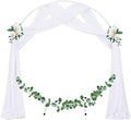 Wedding Arch Draping Fabric 1 Panel Sheer Chiffon, 29" X 19Ft – White