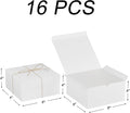 Gift Boxes 8x8x4 Inches, 16 PCS – White