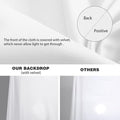 Backdrop for Photography, 10x12ft – White