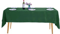 Ascoza 2pack 60x120 Inch Hunter Rectangular Tablecloth 6 Feet Table Cloth in Polyester Fabric for Wedding/Banquet/Restaurant/Parties