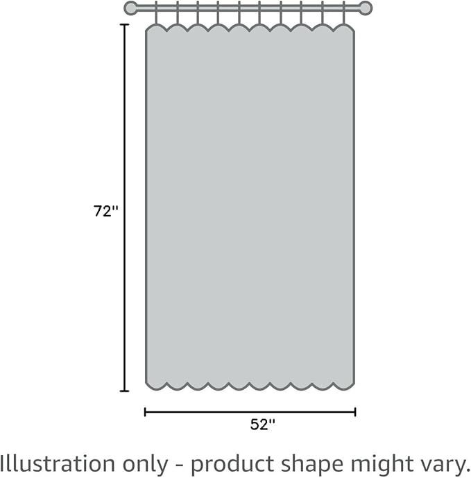 Window Dark Gray Sheer Curtains 72 Inches Long 2 Panels Sheer Curtain Basic Rod Pocket Panel for Bedroom Children Living Room Yard Kitchen (Dark Gray, 52" W x 72" L | 2 pcs)