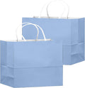 Large Gift Bag with Handles Bulk 13"x4.5"x10" Gift Bags Light, 100PCS