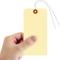 Blank Manila Shipping Tags with Wire, Size-10