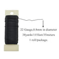 22Gauge Wire – Black, 1Roll