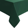 Hiasan Waterproof Tablecloth Rectangle - Washable Fabric Table Cloth for Dining Room Kitchen Birthday Party and Outdoor Use, Hunter Green, 70 x 108 Inch