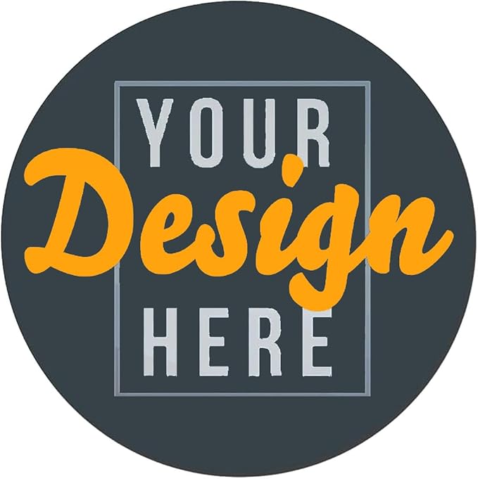 Custom Stickers for Weddings, Birthdays & Businesses - Personalized Labels with Your Logo - Waterproof, Fade and Heat Resistant - Pack of 100-1000 (Custom Image, 3.5 Inch)