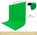 Large Screen Backdrop for Photography, 10X20ft – Green