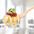 Forks, Disposable Bamboo, 2200 Count, 6.7 Inch Natural