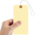 Blank Manila Shipping Tags with Wire, Size-12