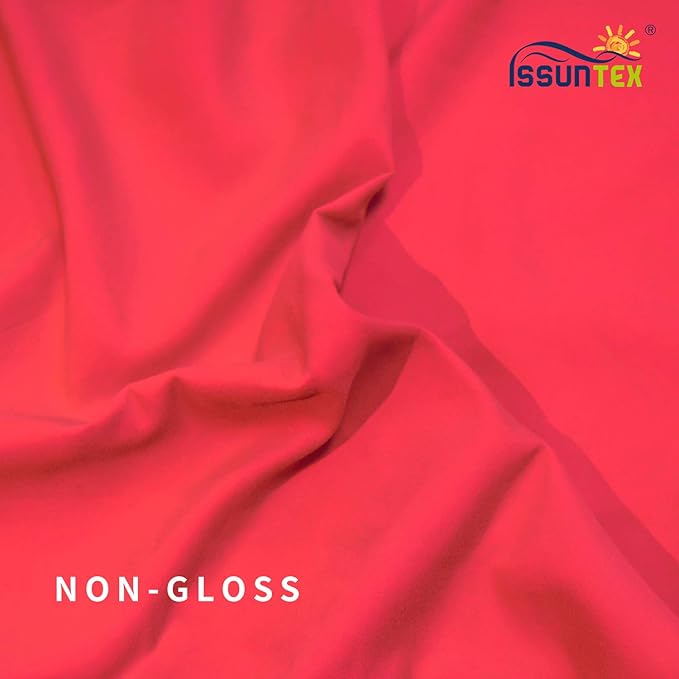 ISSUNTEX 10X12 ft Background Muslin Backdrop, Photo Studio, Collapsible High Density Screen for Video Photography and Television-Red