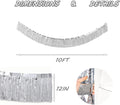 Foil Fringe Garland 6packs, 10FT – Silver