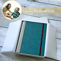 Lined Journal, Hardcover, Sleek Teal Journal for Writing Gift Set