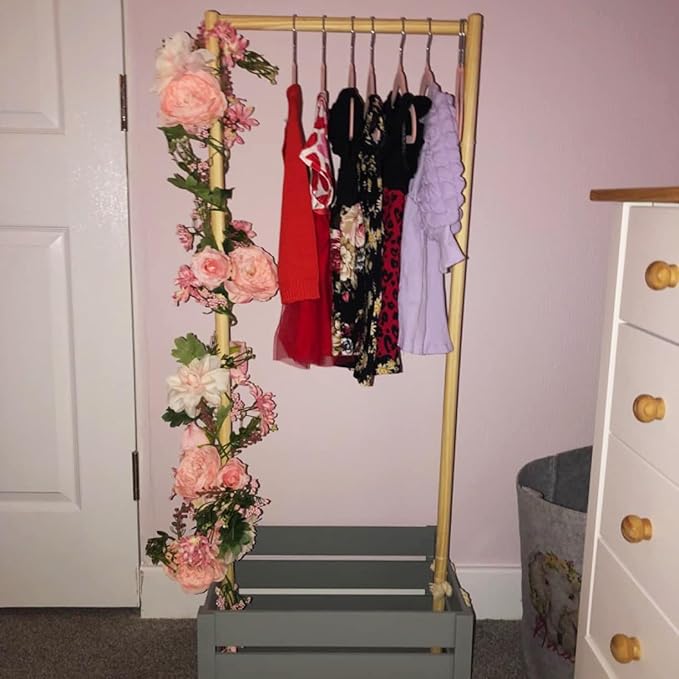 Rose Flower Vine, Peony Flowers, Center Flower Decoration, 6' Length, Floral Garland for Wedding Decor Home Table Runner Mantle Decoration