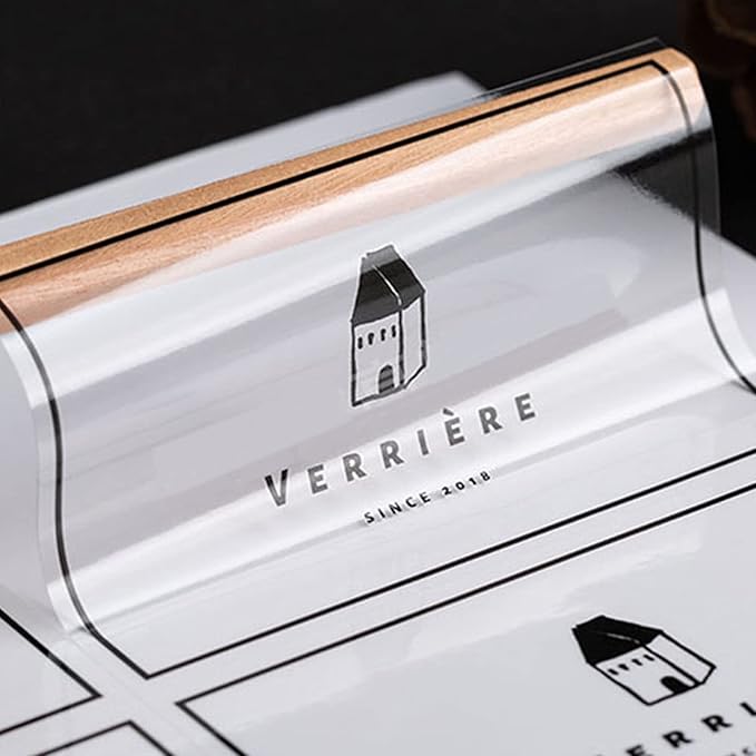 Custom Logo Stickers for Business, Personalised Branding Stickers, Any Shape & Size, Waterproof, Glossy (Transparent)