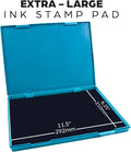 Extra Large Crimson Ink Stamp Pad – Red, Industrial, 8.25" X 11.5"