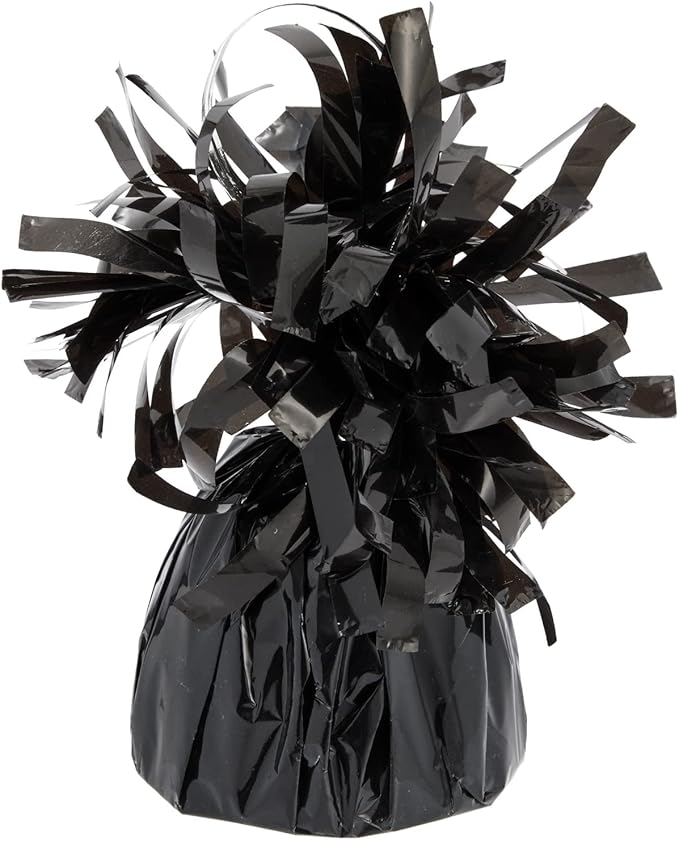 Balloon Weights 15-Count Black Plastic Anchors with Top Hook