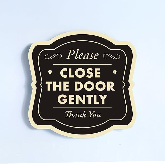 Custom Decorative Outdoor Metal Sign, Personalized Aluminum Driveway Sign - Waterproof, Made in USA - Design 3 Black Charcoal 8x8 In
