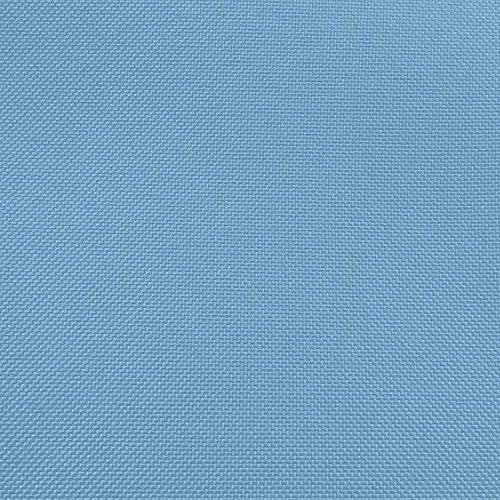 Ultimate Textile Pleat Polyester Fabric Table Skirt - Machine Washable Flame Resistant with Clips for Events, Weddings & Trade Shows, Cut & Sewn in Paterson, NJ - Light Blue, 7' Box Pleat