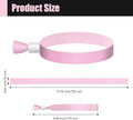 Cloth Event Wristbands, 100 Pcs