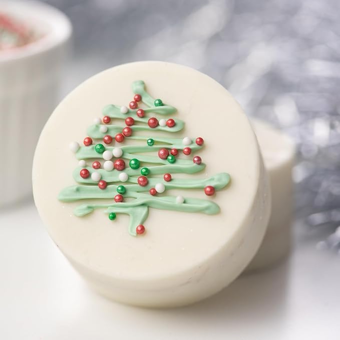 Sprinkles 6-Cell Christmas Variety Pack, 10.9 oz Resealable Organizer