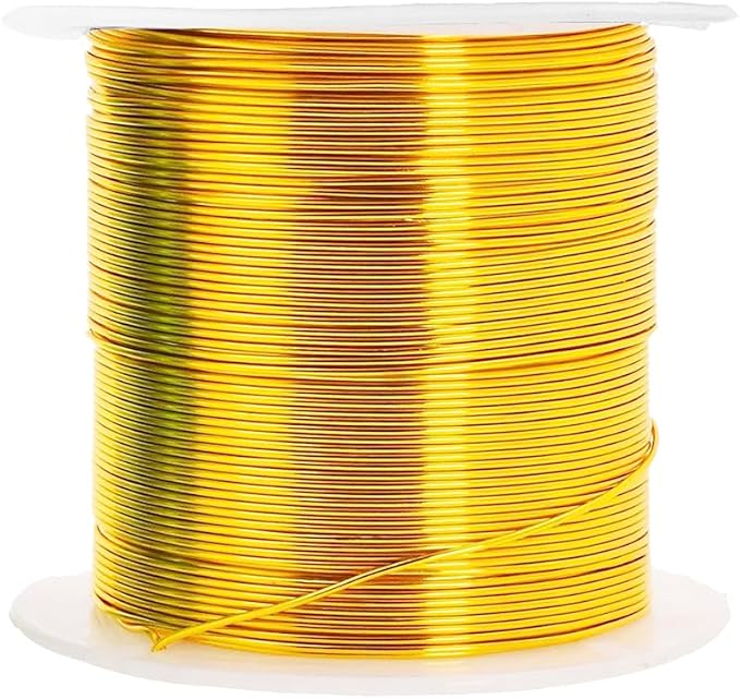 Mandala Crafts 20 Gauge Anodized Aluminum Craft Wire for Jewelry Making - 400 FT Colored Flexible Pastel Wire - Bendable for Bonsai Armature Crafting Sculpting