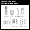 SmokeNINJA PRO KIT, Portable Fog Machine with Bluetooth