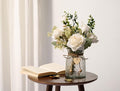 YJ Fake Flowers with Vase