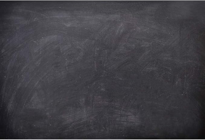 Renaiss 10x8ft Blank Blackboard Backdrop for Photoshoot Man Woman Portrait DIY Chalkboard Photography Background Back To School Banner School Season Photo Booth Props Wedding Teachers` Day Party Decor