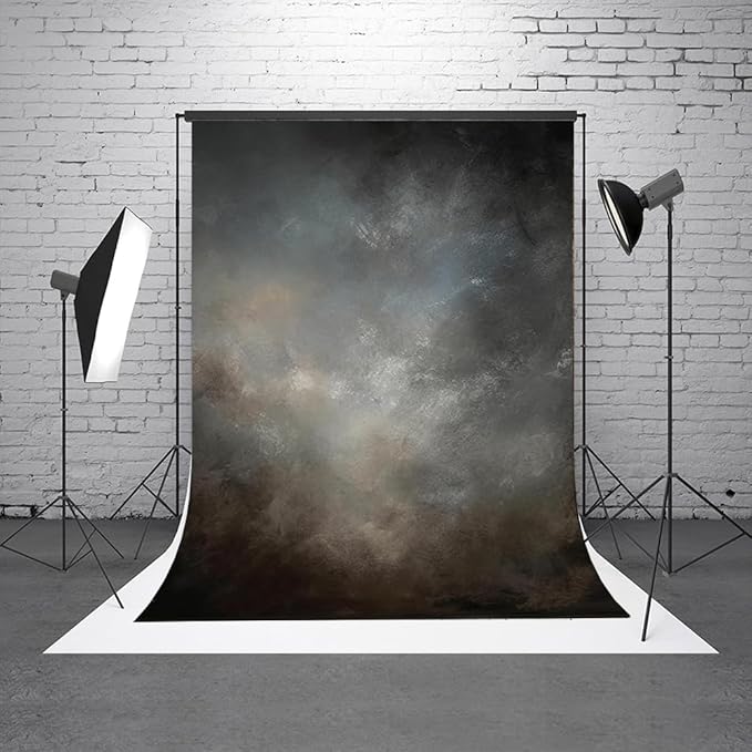 5x7ft Fabric Abstract Backdrop for Photography Vintage Portrait Old Master Background for Studio Prop