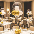 Centerpiece Balloon Stand Kit, Clear Acrylic, 6 Pack 24 Inch