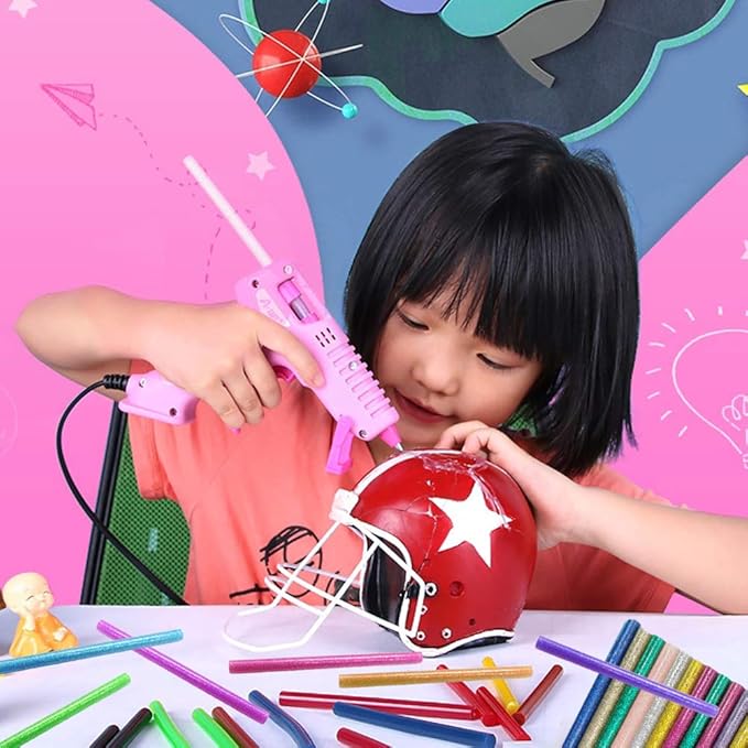 Ewparts Opaque Colored Hot Glue Sticks for Hot Glue Gun Mini Hot Melt Glue Sticks Bulk 14 Color 84Pack Glue Gun Sticks Full Size Colored Hot Glue Sticks Hot Glue Sticks for Glue Gun Small Glue Sticks