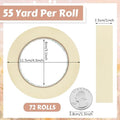 Masking Tape Bulk General Purpose Masking Painting Tape 55 Yards