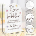 Wedding Bubbles Sign Bubbles for Wedding Send Off Reception Decor
