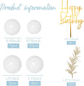Ball Cake Toppers Boho Grass Cake Topper Ball Cake Insert Decoration