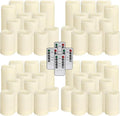48-Pack LED Flameless Candles with Remote Control, Perfect for Home