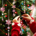 Christmas Ornaments Crystal Christmas Tree Decoration, 26 Pcs