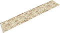 Lovely Rose Table Runner, Red and White Vintage Rose Delicate Floral Natural Pattern Long Table Restaurant Kitchen Holiday Party Decoration,13in（33cm） W * 108in（274cm） L