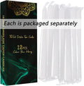 Dripless Taper Candles, Candle Sticks, Unscented White Candles Bulk