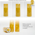 LED Candles with Timer 9 Pc Flickering Flameless Candles for Romantic