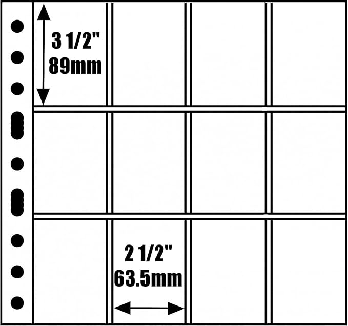 Ursae Minoris 3 D-Ring Large Format Zipper Binder for Up to 600 Sports/Trading Cards - Burgundy