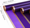 20 Sheets Flower Wrapping Paper, Waterproof Floral Bouquet Wrapping