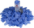 Silk Rose Petals for Valentine's Day, 1100 PCS – Light Blue, Romantic