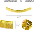 Foil Fringe Garland 2packs, 10FT – Gold