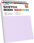 Sketch Book, 9 x12 Inch, Teen Girl Trendy Stuff