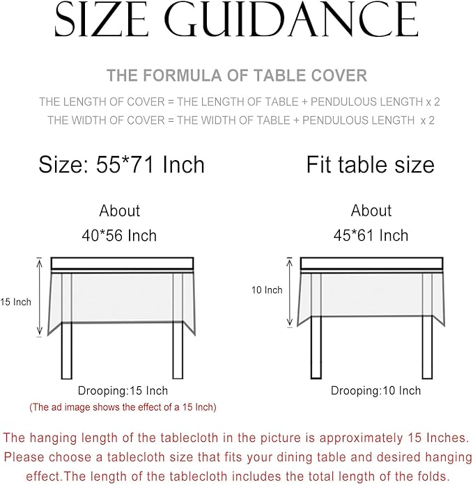 patdrea Designer Small Tablecloth for Rectangle Table,French Linen Breathable Durable Tablecloths,Decor Table Cover Cloth for Kitchen Dining,Christmas,Thanksgiving,Tea Party,55"x71"-Pineapple a