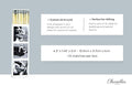 10 Boxes, Customized Matchboxes Colorful Tips (Wedding Design #5