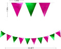 And Green Party Decorations Metallic Hot Pink Light Green Fabric – Pink