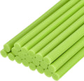 uxcell 20pcs Hot Glue Sticks for Glue Gun 7mm/0.27-inch x 8-inch Mini Hot Melt Adhesive Glue Stick Bright Green