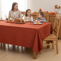 Rectangle Tablecloths: Stain Resistant Wrinkle Free Fall Table, 8 Pack